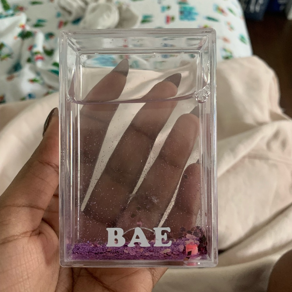 Urban Outfitters Purple Bath Soak Container
